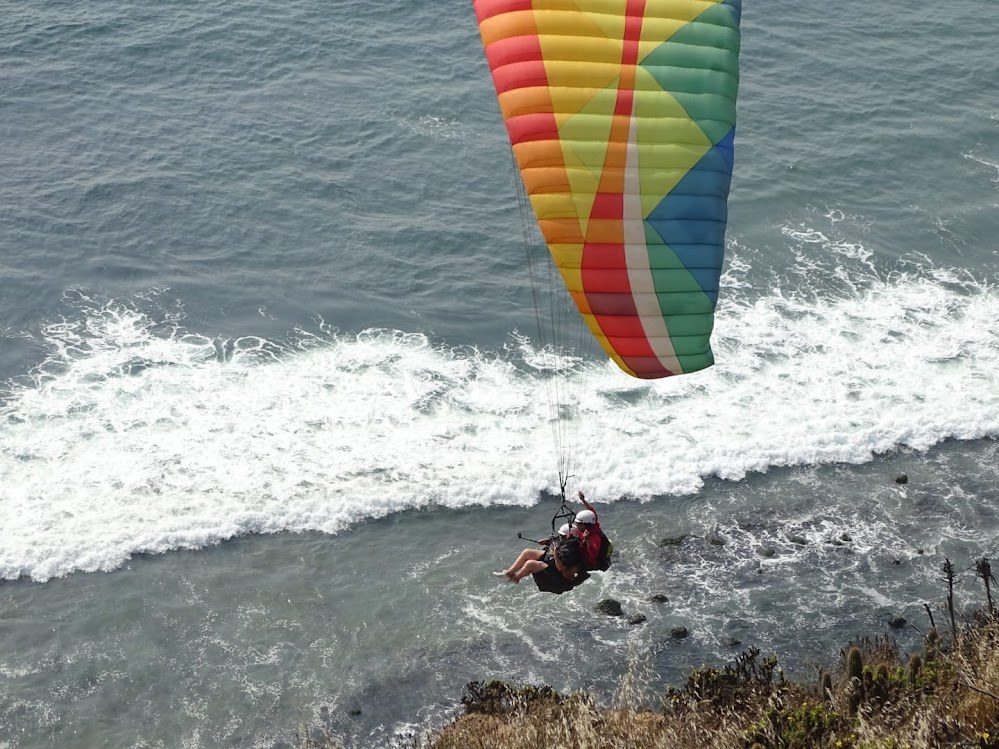 ¿Cómo es volar en parapente por primera vez?