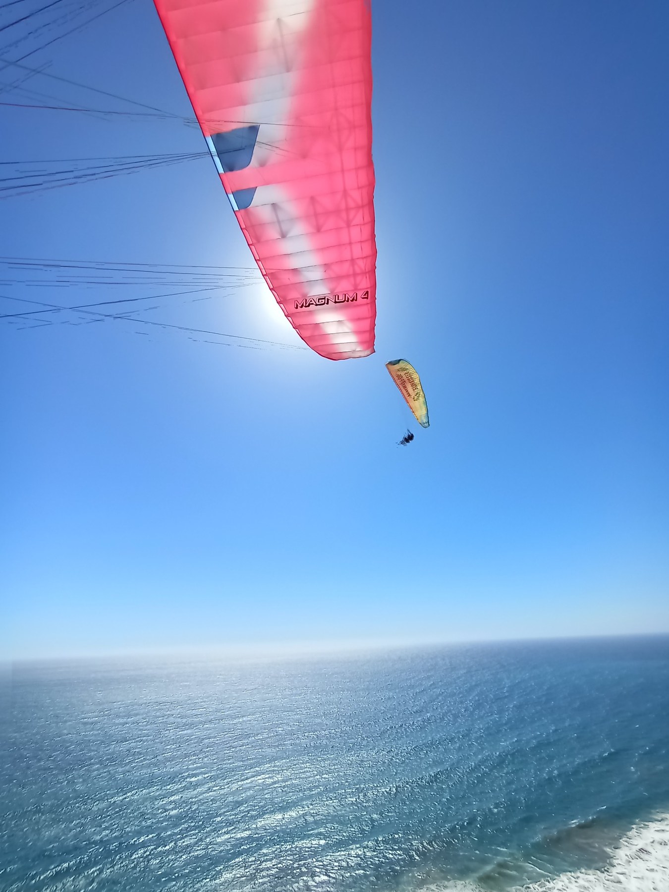 Experiencia de vuelo en parapente